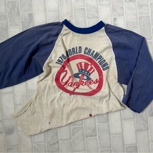 Vintage Yankees baseball tee